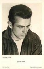 Postcard RPPC 1950s James Dean movie star actor 23-11844