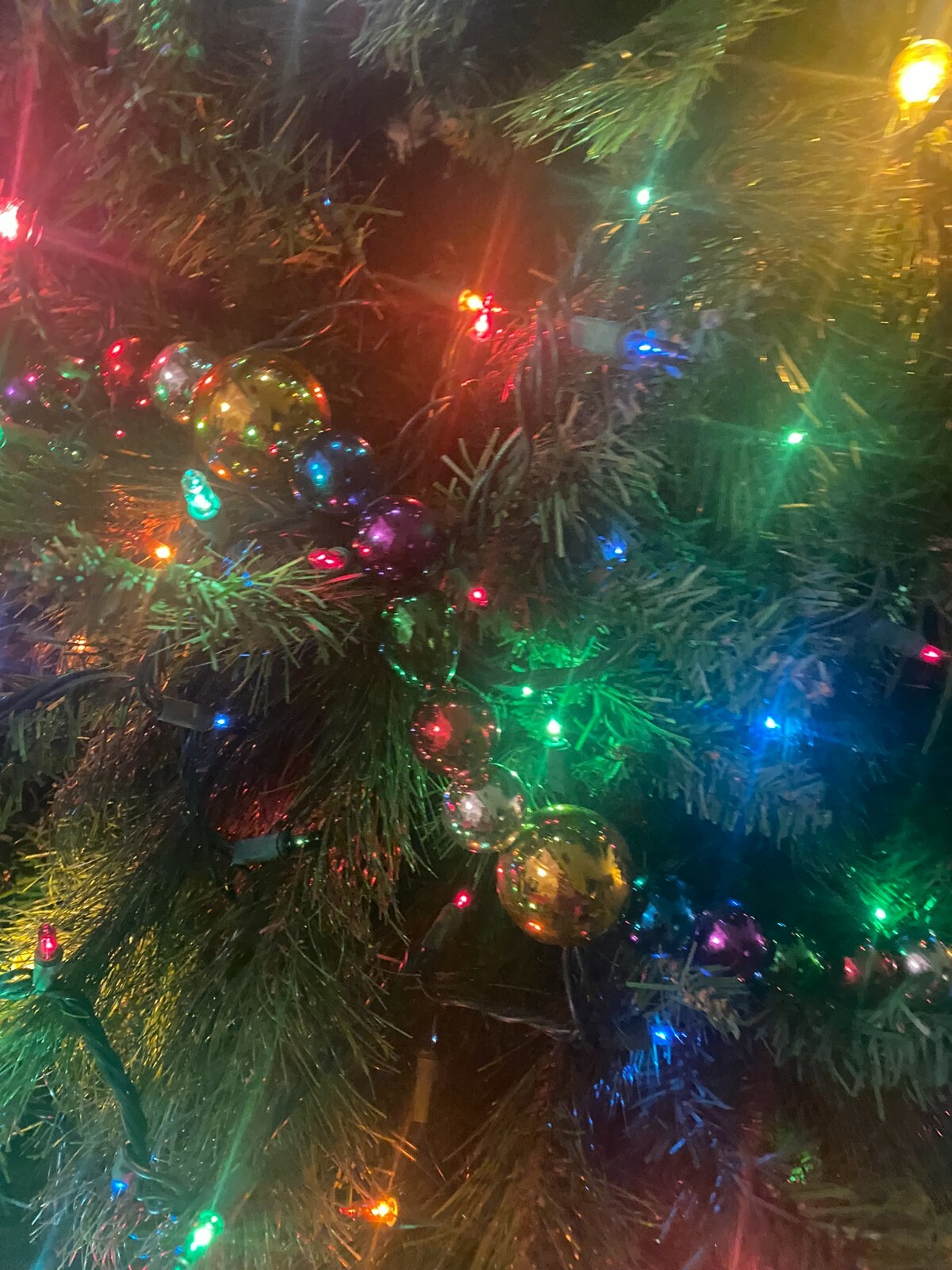 Long & LARGE BALL ORNAMENT GARLANDChristmas Tradtions Tree Decoration