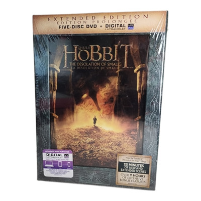 NEW The Hobbit: The Desolation of Smaug DVD, 2014, 5-Disc Set CDN NIP Movie