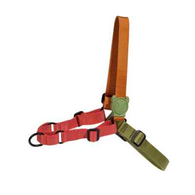 ZEE.DOG | Bit | Soft Walk Dog Harness | No Pull Dog Harness | Green and Brown