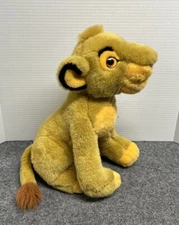 The Lion King Young Simba 13" Plush Disney Vintage