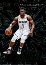 2021 Panini Select #1 Zion Williamson Turbo Charged