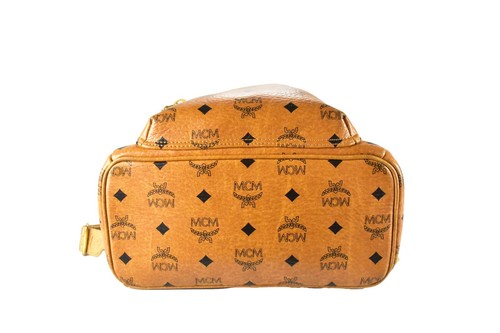 MCM LEDERRUCKSACK MITTEL vintmarket.de DAMEN RUCKSACK COGNAC 4064 - Bild 6 von 8