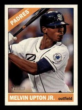 2015 Topps Heritage High Blue Back (1:375) #619 Melvin Upton Jr. Padres SSP
