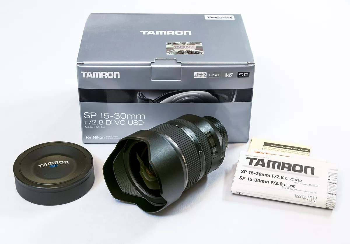 Tamron SP 15-30mm F/2.8 Di VC USD for Nikon F - Mint Condition!