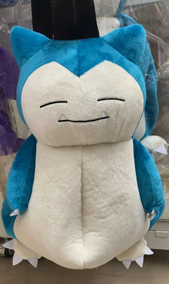 Pokemon Stuffed Backpack Snorlax Kids Plush Bag Cosplay Pokémon New Japan |  eBay