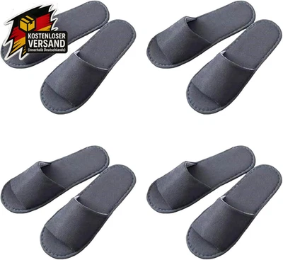 Spa Hotelslipper Gästehausschuhe Set Frottierslipper Pantoffeln Herren Damen Hau