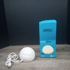 Amazon Echo Glow Multi-color Smart Lamp White Mdl S7RN5S Kids Nightlight