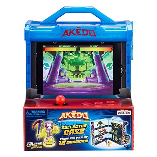 Akedo - Ultimate Arcade Warriors Collector Case Mini Battle Action Figure Ready - Picture 1 of 9