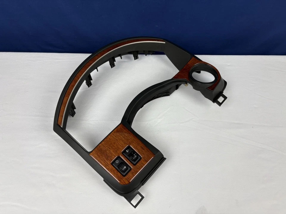 Nissan Armada QX56 2004-2007 velocímetro calibre tablero bisel moldura madera OEM Foto 2 de 4