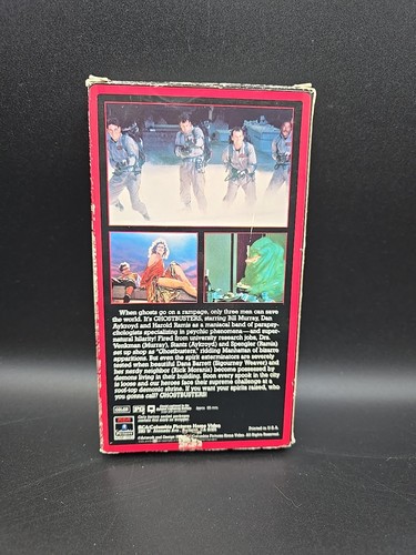 *Promotional* Ghostbusters (1987, VHS) Bill Murray, Dan Aykroyd Sigourney Weaver - Picture 3 of 5