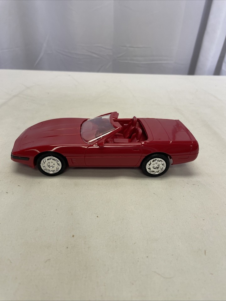 AMT Ertl 1996 Corvette Convertible Torch Red Model Car 6621EO GM Promo ...