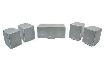  5x Magnat Interior 501 A Lautsprecher Silber 