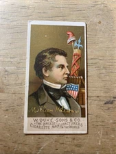 1888 N76 Duke & Sons Great Americans - William H. Seward - Ungraded