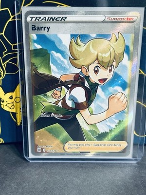 Barry 167/172 Brilliant Stars Full Art Trainer Ultra Rare Pokemon Card NM |  eBay