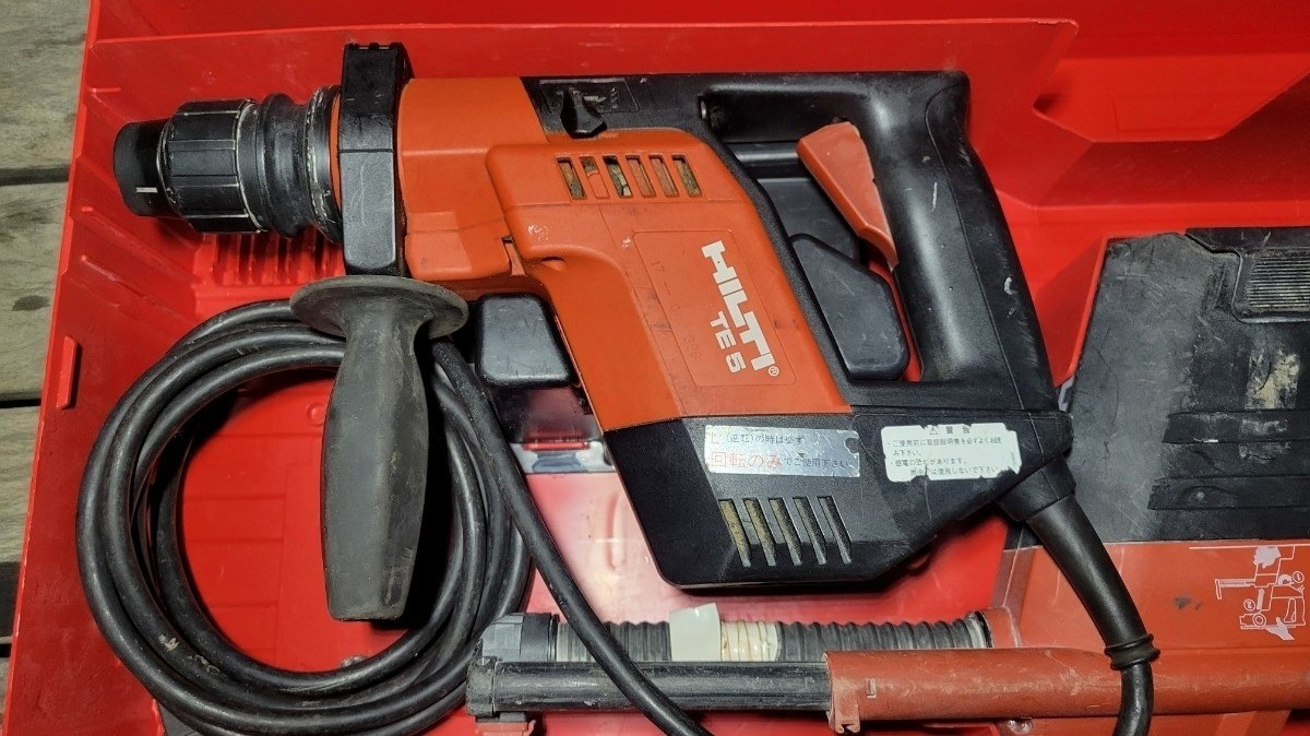 HILTI TE5 Rotary Hammer Drill DRS 100V | eBay
