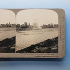 WW1 Military 3D Stereoview C1916 Real Photo Albert Somme France Shell Damage