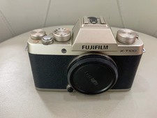 Fujifilm X-T100 24.2MP Digital Camera Body Only English Silver