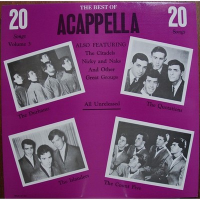 V.A. - The Best Of Acappella Volume 3 (Vinyl LP - US - Original)