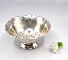 Swedish Sterling Silver Schale Antik Silber 925 Emaille Flagge GAB  1930 Trophy