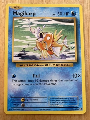 Magikarp Common XY - Evolutions 33/108 LP