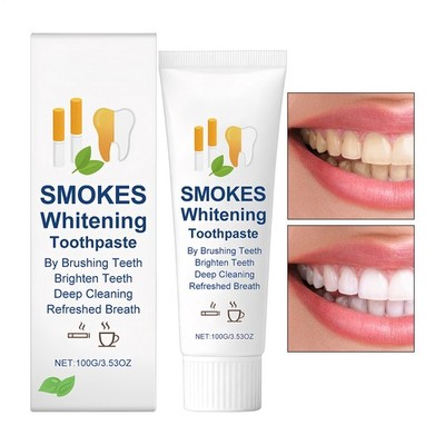 Brightening Toothpaste 3.53oz Tooth Cleaning Paste Scented Tooth Stain Remover