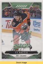 2019-20 Upper Deck MVP Green Script Ty Rattie #4 READ 0a4