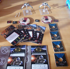 Star Wars X-Wing das Miniaturenspiel zwei V-19 Torrent Fighter Miniaturen, lose.