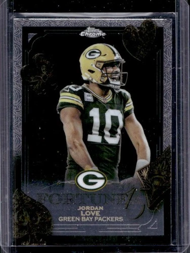 2025 Topps Chrome Jordan Love Base (RAW)