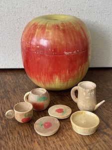 Vintage Wooden Tea Set | eBay