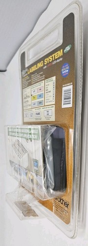 Brother P-Touch PT-65 stampante elettronica etichette vintage NOS sistema di etichettatura NUOVO - Foto 6 di 8