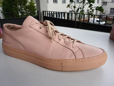 COMMON PROJECTS 1528 2015 Achilles Low Blush Herr Sneakers Leder Italy Gr.45 TOP - Image 1 of 4