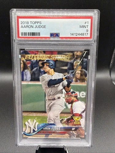 2018 Topps Aaron Judge #1 Future Star PSA 9 New York Yankees