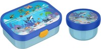 Mepal Campus Kinder Bento Box 300/750Ml SpüLmaschinenfest Bpa-Frei Tropical Ocea