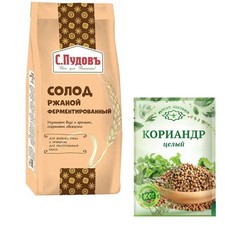 Fermented Rye malt for bread S.Pudov 300g  co...