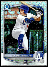 2025 Bowman Draft Charles Davalan 1st Bowman (RC) Mojo Refractor #BDC-96 