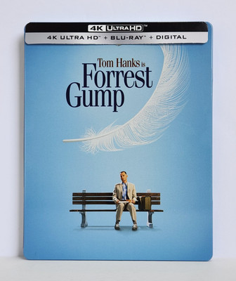 Forrest Gump 1994 4K Ultra HD + Blu-ray Combo 2020 Best Buy Exclusive SteelBook