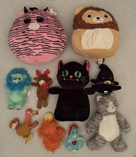 Squishmallow Plush Toys Mixed Sizes And Other Brands Stuffed Toys Lot