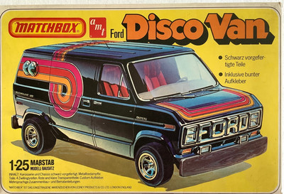  Matchbox/AMT PK-4617 1:25 Ford Disco Van (GU417-45R16-B)