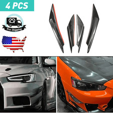 Waterproof Carbon Fiber Bumper Fin Canard Splitter Diffuser Valence Spoiler Lip Waterproof Carbon Fiber Bumper Fin Canard Splitter Diffuser Valence Spoiler Lip