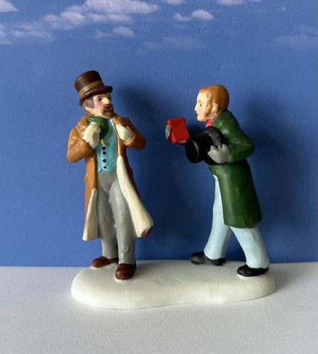 DEPT 56 Dickens Village THANK YOU, MR. DICKENS! Autograph, Reading, Book