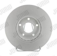 2x JURID Disque de frein Avant pour RENAULT Koleos I (HY) pour NISSAN JUKE (F15)