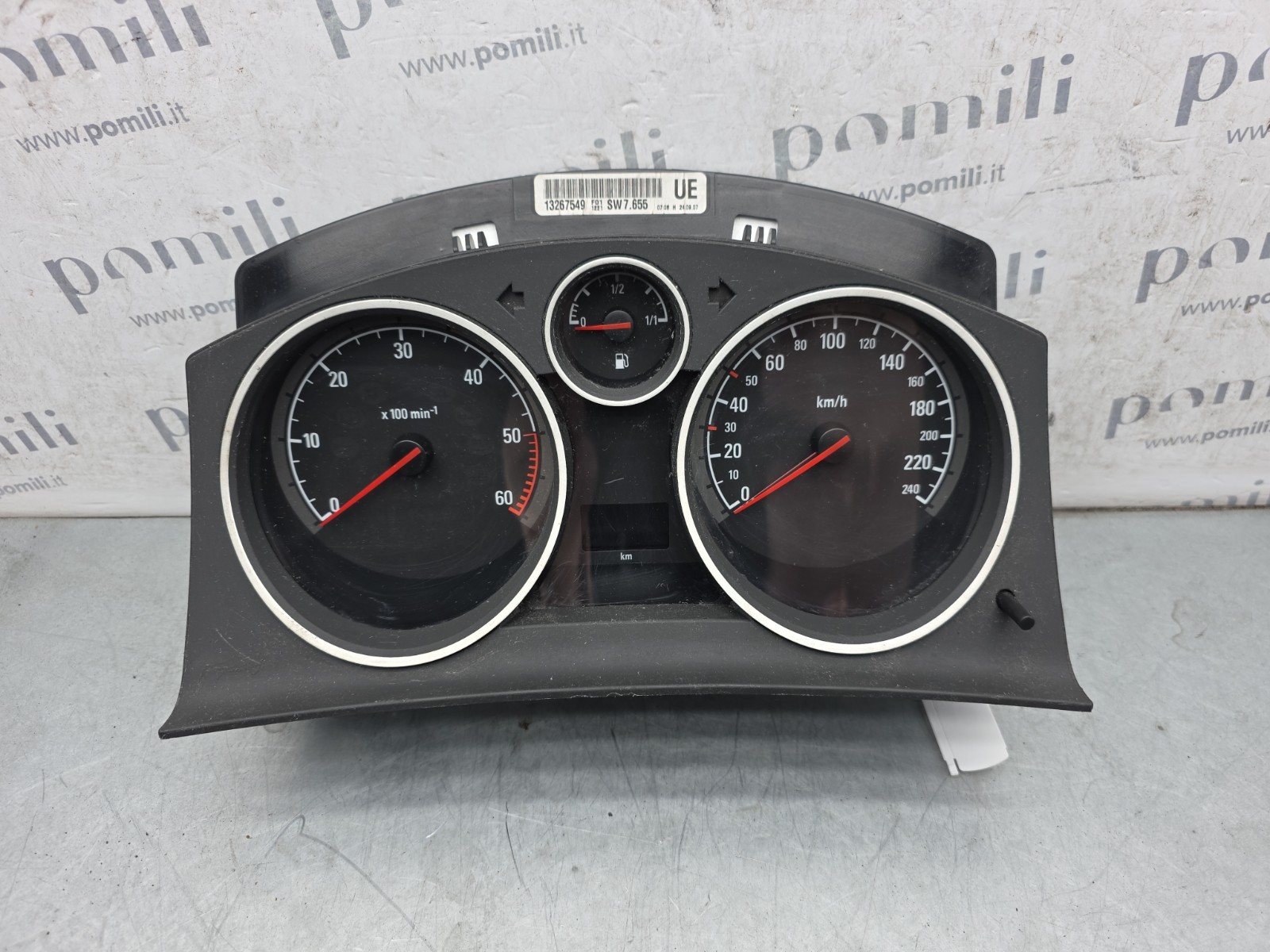 Quadro strumenti / Contachilometri Opel Astra H / Zafira B (2005-2009) 13267549