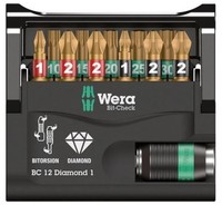 Zestaw BitÓW BIT-CHECK 12 Diamond 1, 12 Cz. Wera