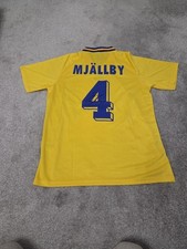 Johan Mjallby, Signed Sweden Jersey, Comes With COA