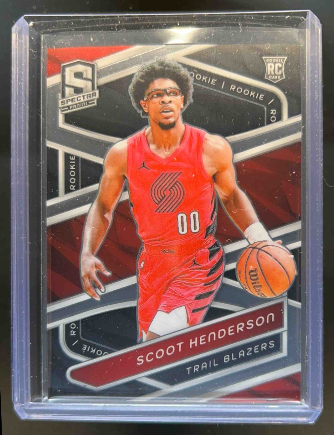 2023-24 Spectra Scoot Henderson RC Rookie #142 Trail Blazers