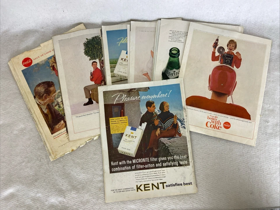 1950s 1960s Vintage POST Magazine Random Mixed Lot of 8 Magazines w/ Great Ads - Image 2 of 4