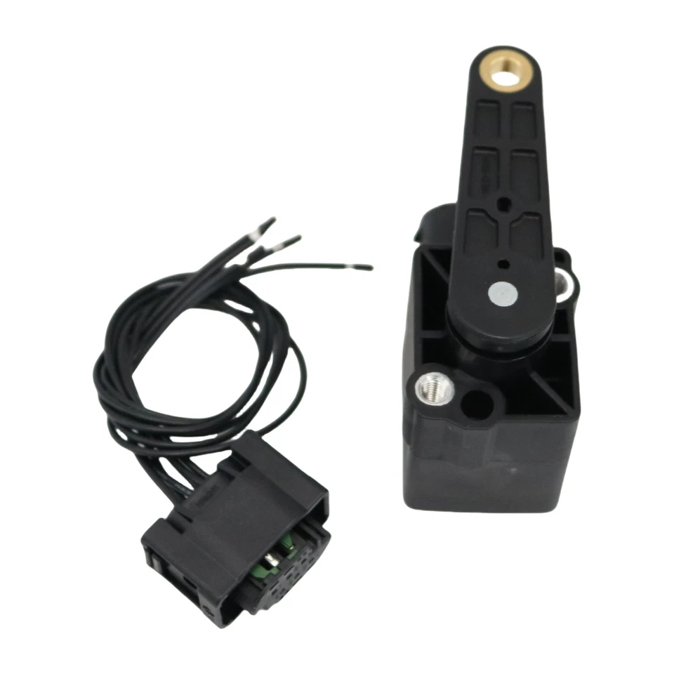 1x Sensor de nivel de altura de suspensión con conector para Mercedes-Benz E300 E320 E350 Foto 3 de 4