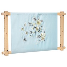 Needlepoint Embroidery Scroll Frame 21x12" Wood Cross Stitch Frame