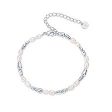 Gold Bead Bracelet for Women Dainty Pearl Bracelet Pearl Beaded Bracelet Trendy